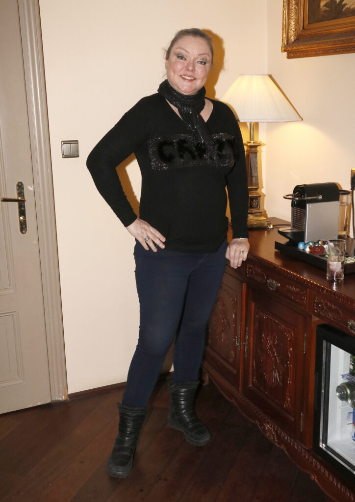 Dominika Gottová na akci spojené s její knihou