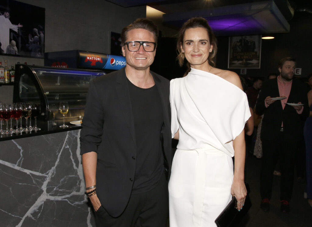 Ondřej Brzobohatý s manželkou Danielou Písařovicovou