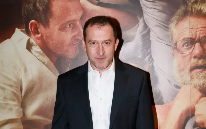 Herec Martin Hofmann na premiéře